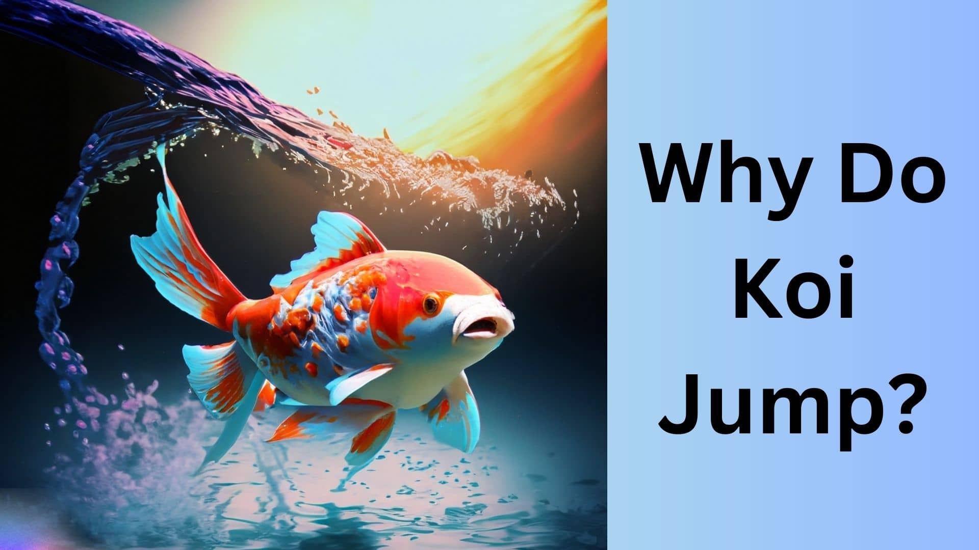 Why Do Koi Jump? The Fascinating Facts Revealed! | Koi Seller